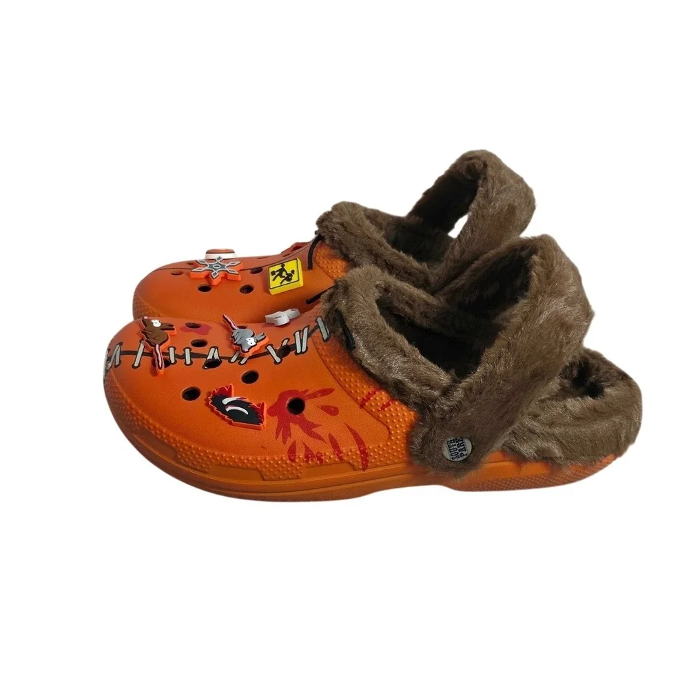 Crocs‎ South Park Kenny Classic Lined Clogs Men's Size 11 Orange 211499-90H NWT